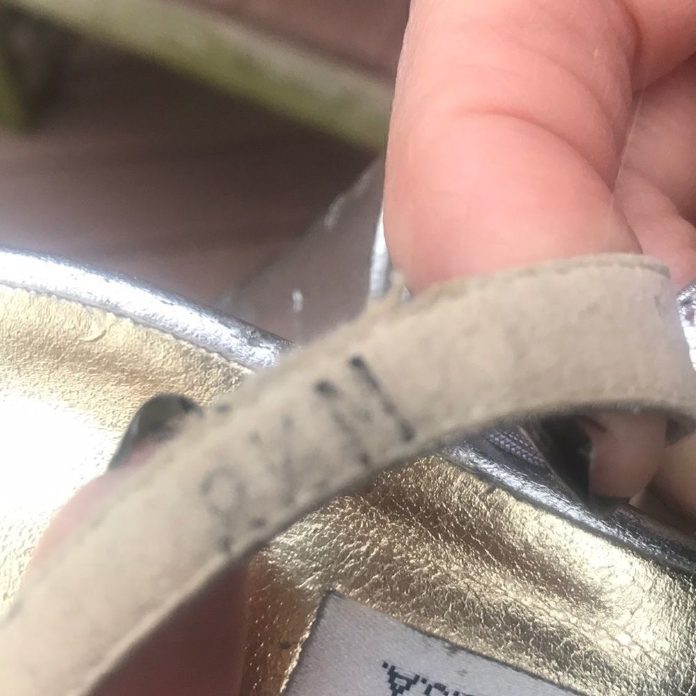 Silver Private Collection Slingback Heel - Picture 6 of 6